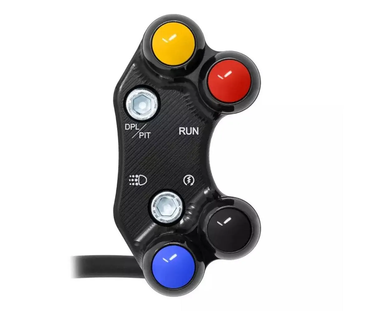 Pulsantiera Destra Per Ducati Panigale V4 2025 (fori Disallineati).-JP-PLDB-056-416471