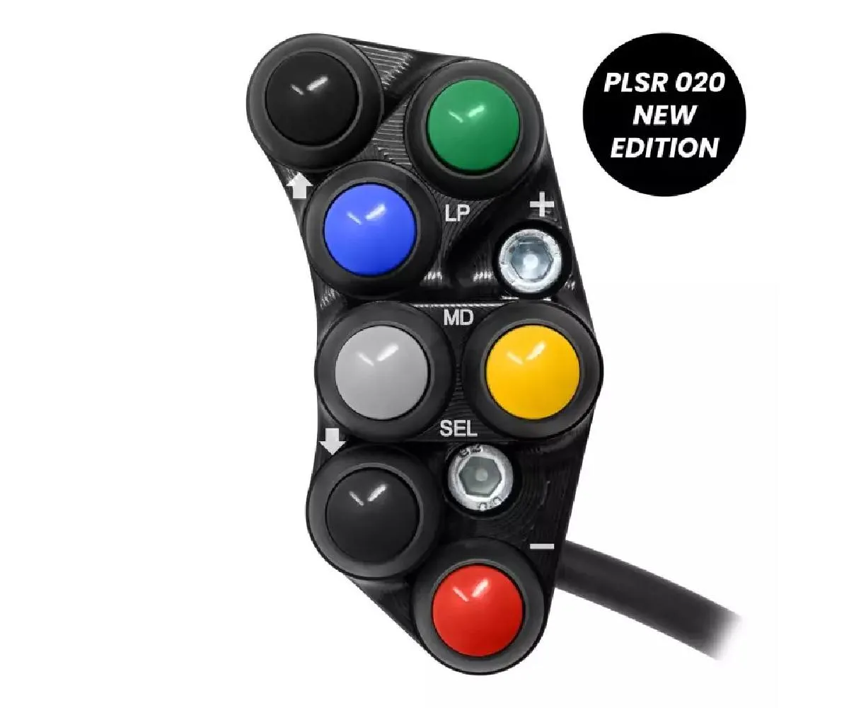 Pulsantiera Sinistra Racing Jetprime Per Ducati Streetfighter V4 2020 > 2024.-JP-PLSR-120-415453