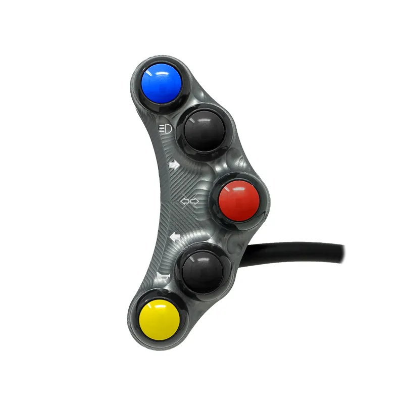 Pulsantiera Sinistra Titanio Jetprime Per Bmw M 1000 Rr 2020 > 2023-JP-PLS-038-T-400551