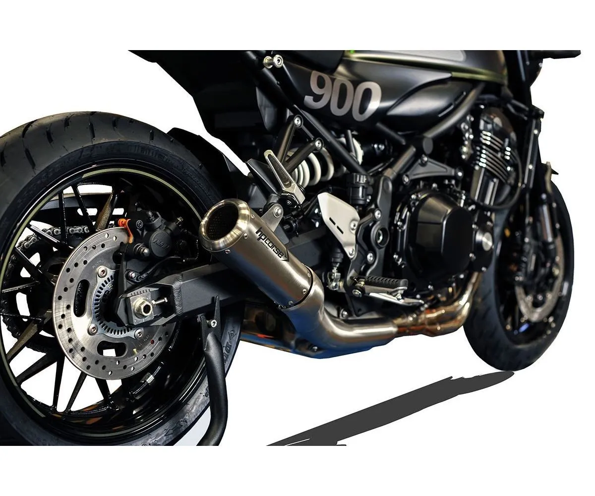 Terminale Scarico Hpcorse Gp07 Acciaio Inox Satin Racing Kawasaki Z 900 Rs 2018 > 2024-XKAGP900RS-AB-249371