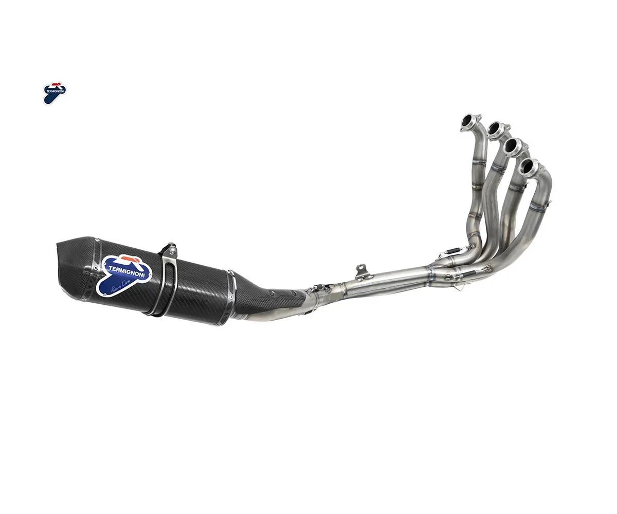 Terminale Di Scarico Termignoni Per Kawasaki Zx-10 R 4x2x1 Sstk 2016 > 2019-K08010200TCC-249550