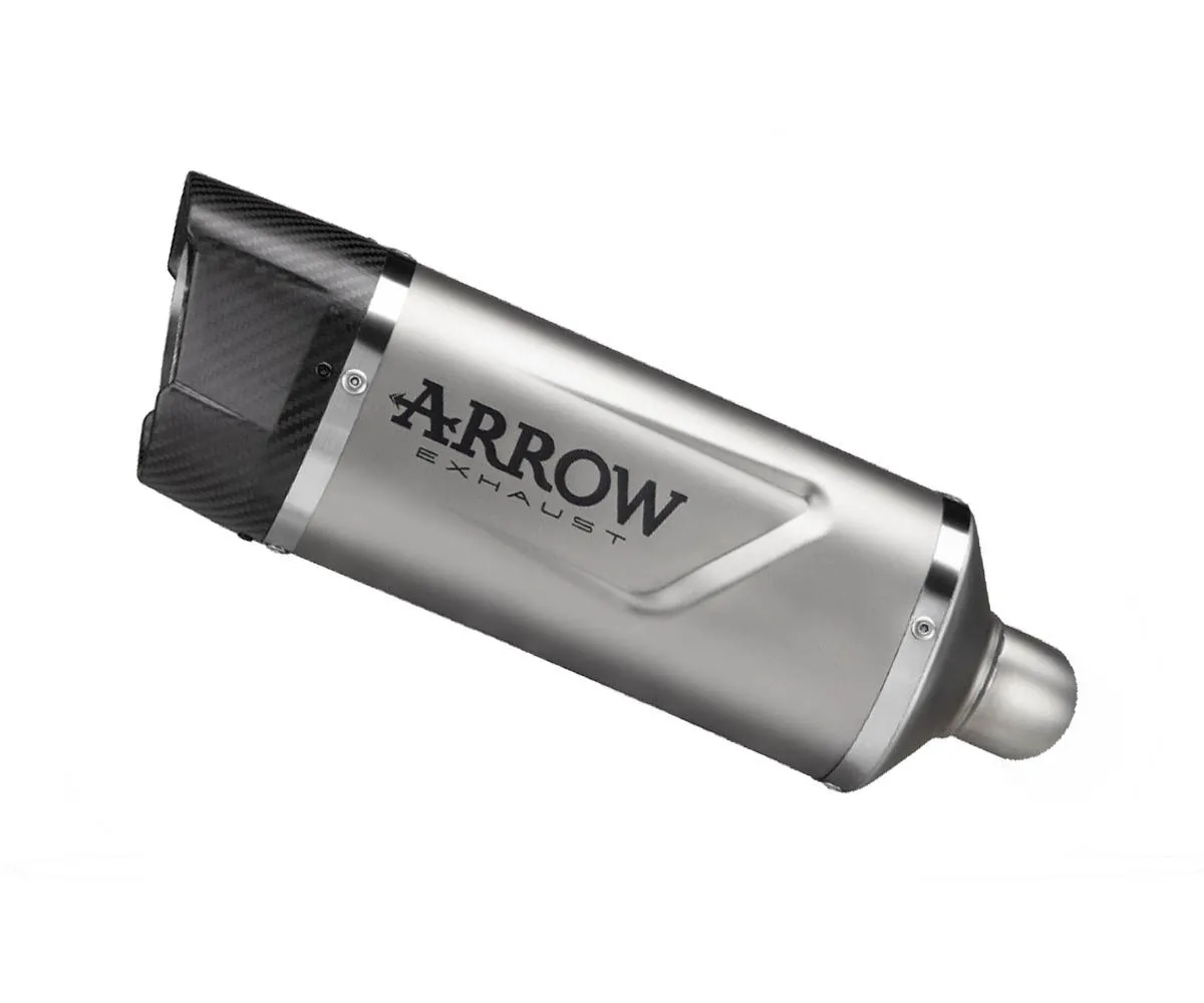 Terminale Di Scarico Arrow Indy Race Evo Titanio Per Kawasaki Z 500 2024.-71967PK-404774