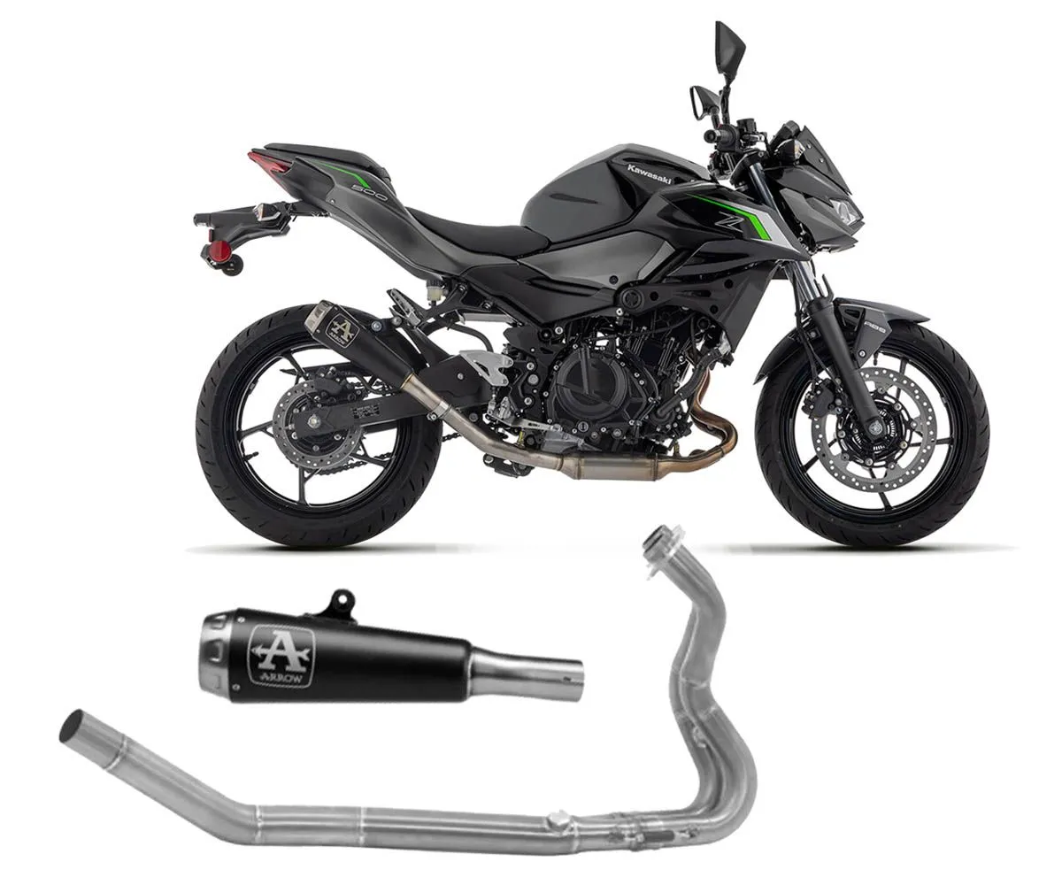 Scarico Completo Arrow Pro-race Nichrom Nero Kawasaki Z 500 2024.-71967PRN--71775MI-404777