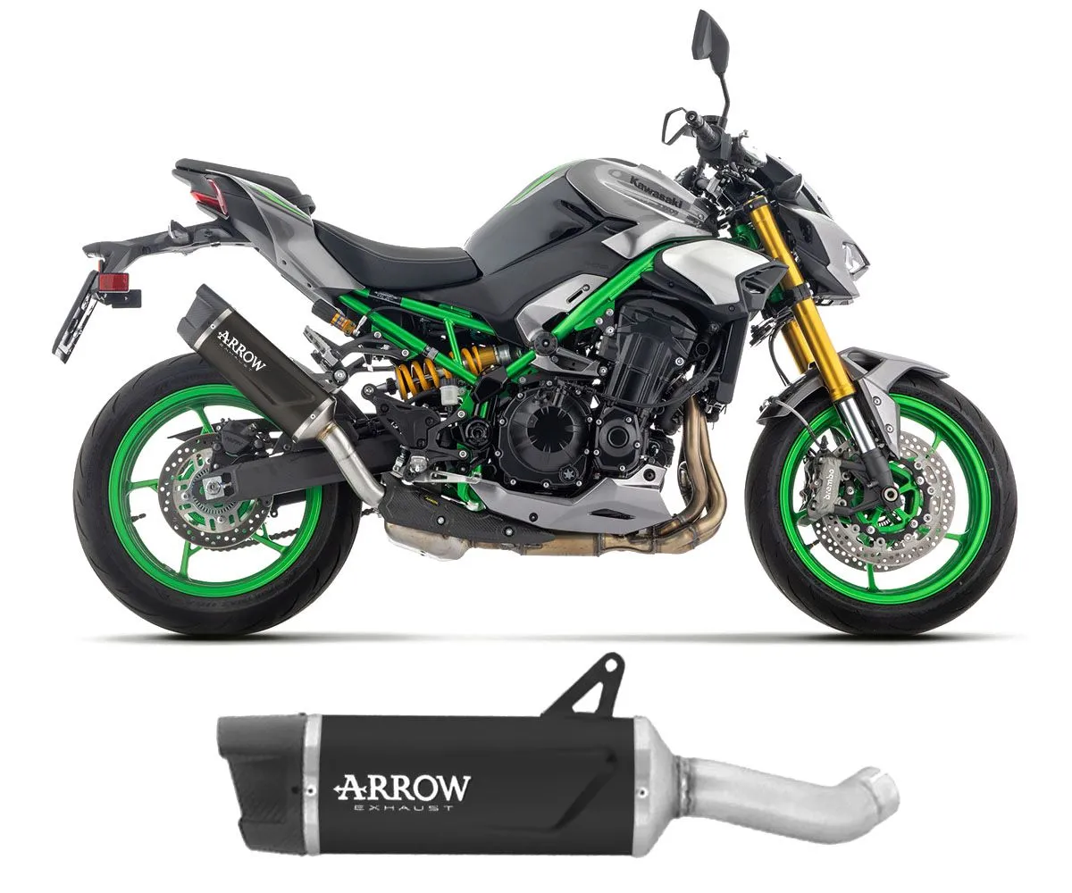 Terminale Di Scarico Arrow Indy Race Evo Alluminio Dark Per Kawasaki Z 900 2025-71986AKN-419730