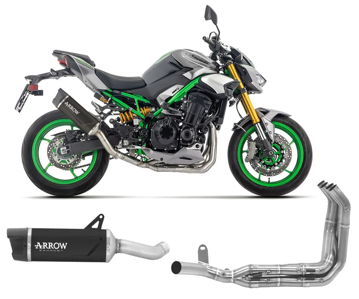 Scarico Completo Arrow Indy Race Evo Alluminio Dark Kawasaki Z 900 2025-71986AKN--71799MI-419854