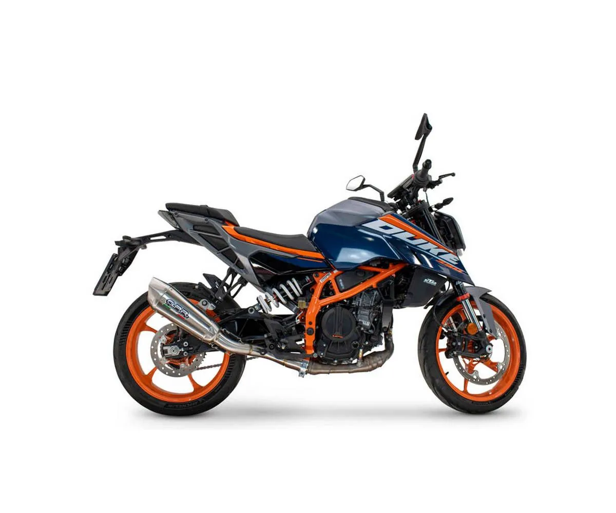 Terminale Di Scarico Gpr Omologato Gp-revo Titanium Per Ktm Duke 125 2024-KT.109.1.GPRTIT-419582