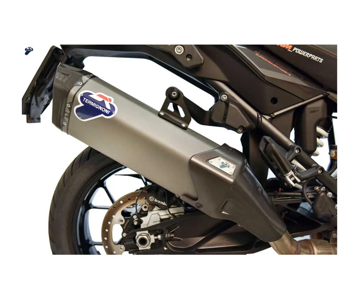 Terminale Scarico Acciaio Inox Termignoni Ktm Super Adventure 1290 2019 > 2020-KT1908040IIC-249552