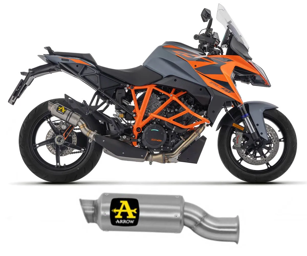 Terminale Di Scarico Arrow Gp2 Titanio Ktm 1290 Superduke Gt 2022 > 2024-71537GP-414425