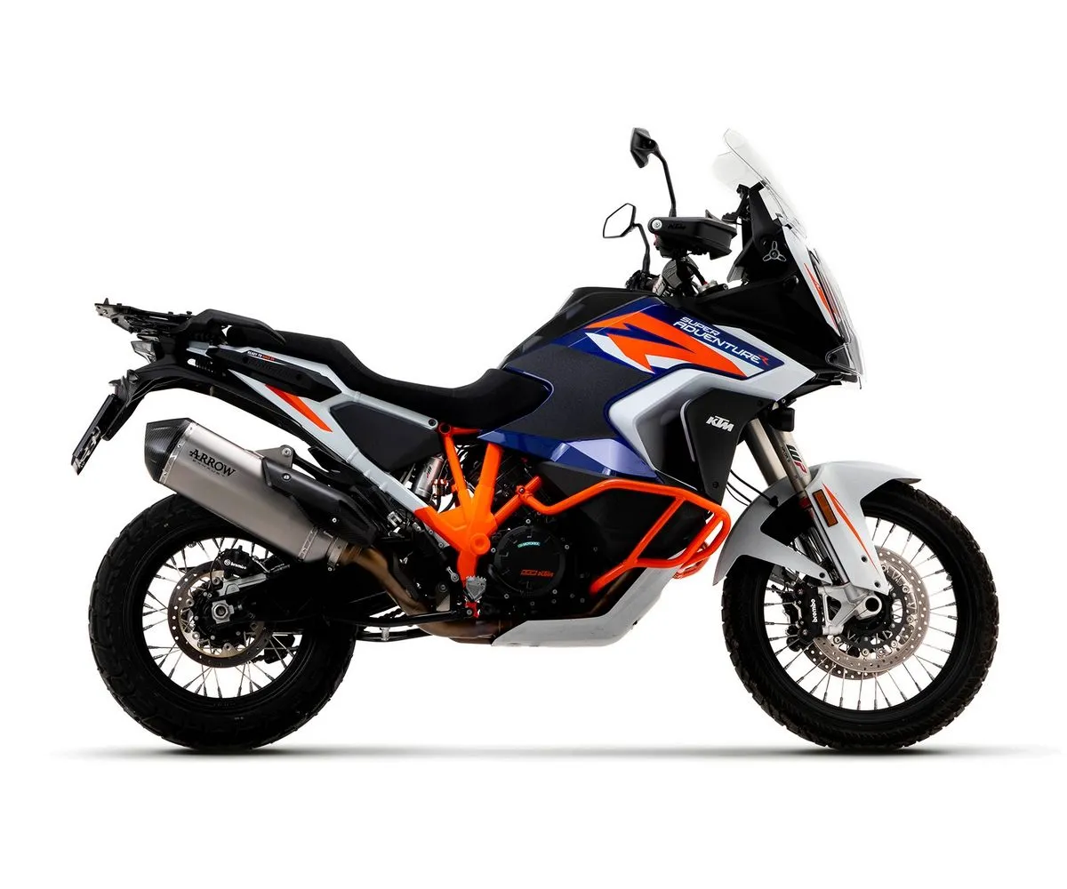 Terminale Di Scarico Arrow Sonora E5 Per Ktm 1290 Adventure S/r Titanio 2021 > 2024-72501SK-250056
