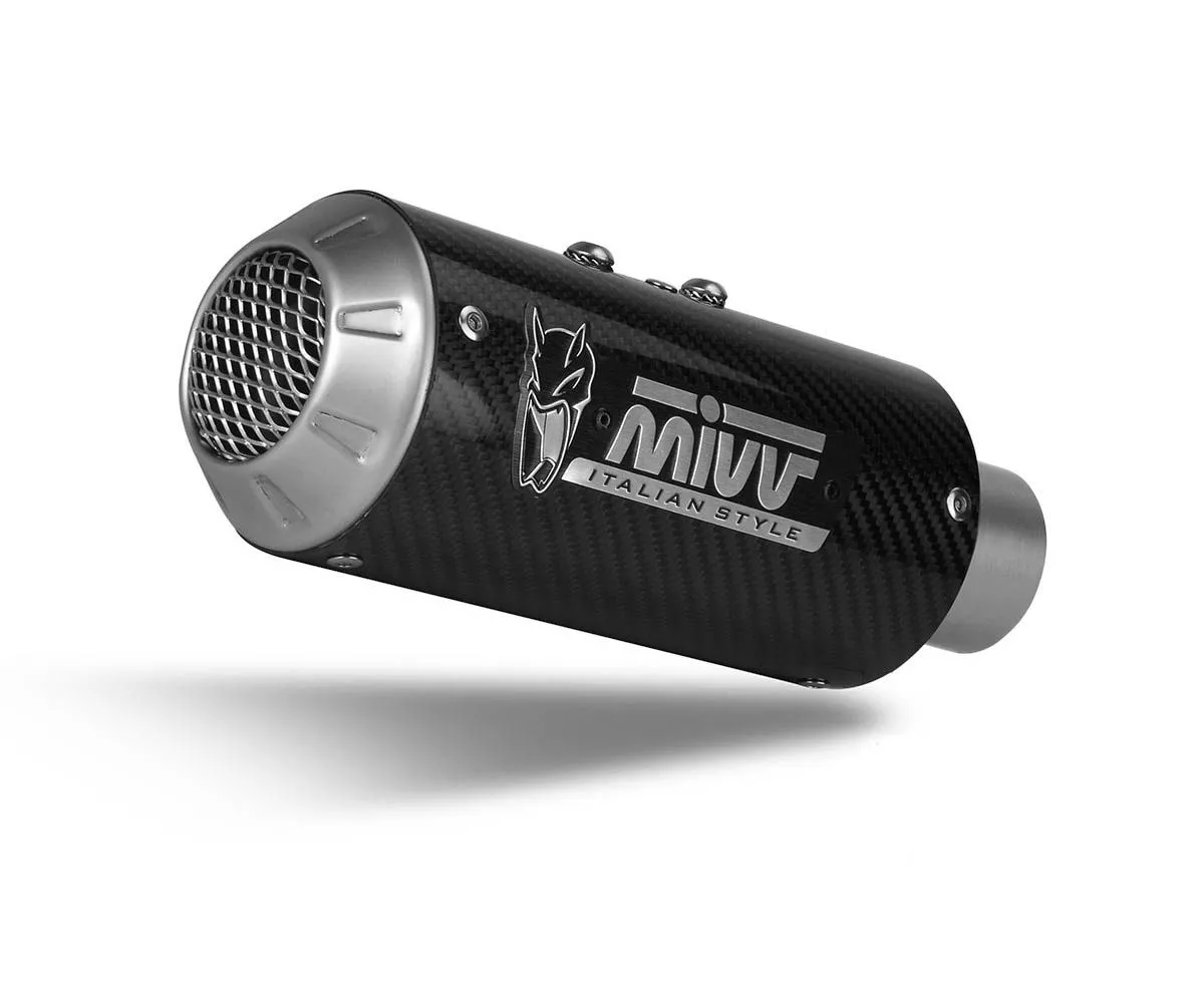 Terminale Di Scarico Slip-on Mivv Mk3 Carbonio Per Ktm 125 Duke 2024-KT.031.SM3B-416323