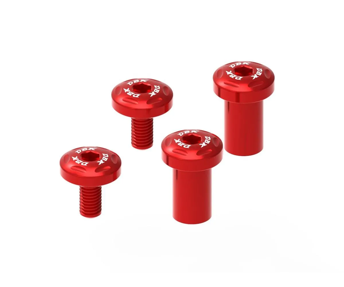 Kit Viti Cover Blocco Accensione Rosso Dbk Per Ducati Diavel V4 2023 > 2024-KVT48A-397855