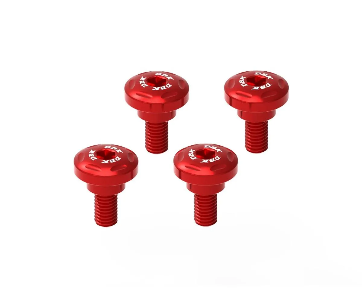 Kit Viti Fianchetto Radiatore Rosso Dbk Per Ducati Diavel V4 2023 > 2024-KVT49A-397857