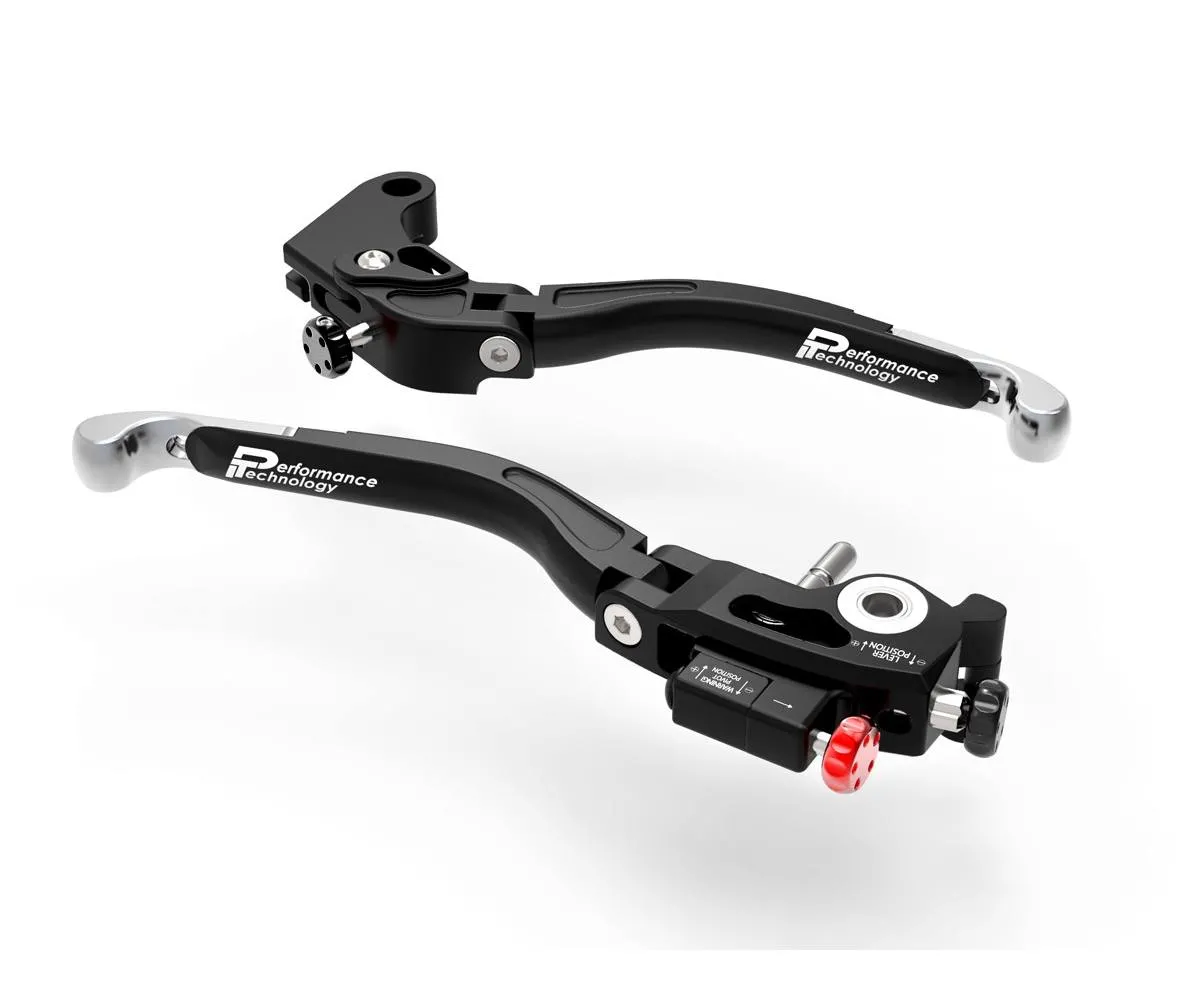 Leve Freno / Frizione Regolabili Doppia Regolazione Nero Silver Dbk Per Yamaha R1 2004 > 2014-L11E-397886