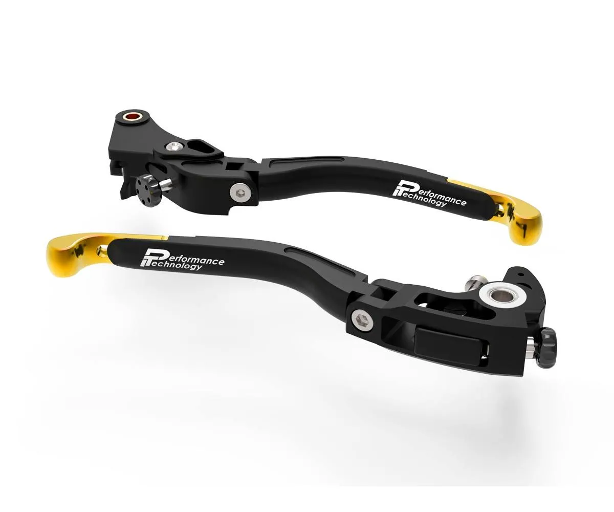 Leve Freno / Frizione Regolabili Nero Oro Dbk Per Bmw M1000rr 2020 > 2024-L18B-397975