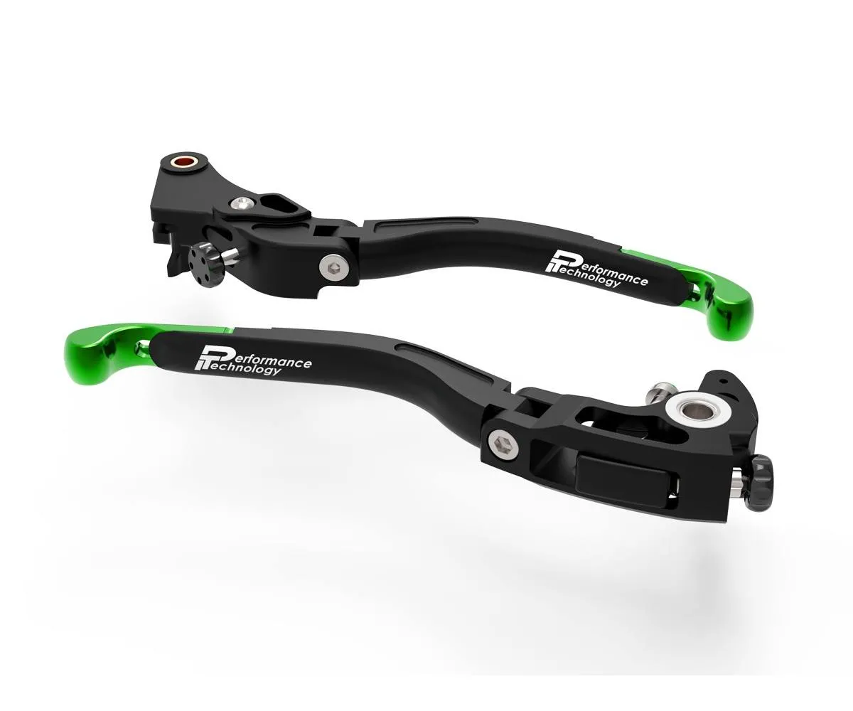 Leve Freno / Frizione Regolabili Nero Verde Dbk Per Bmw M1000rr 2020 > 2024-L18V-397979
