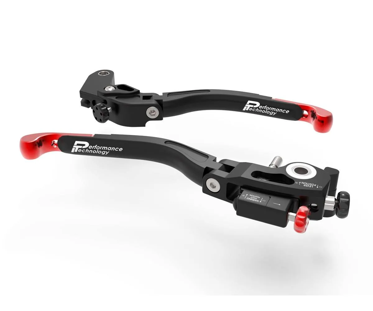 Leve Freno / Frizione Regolabili Doppia Regolazione Nero Rosso Dbk Per Honda Cbr 1000 Rr Sp 2020 > 2022-L21A-398010