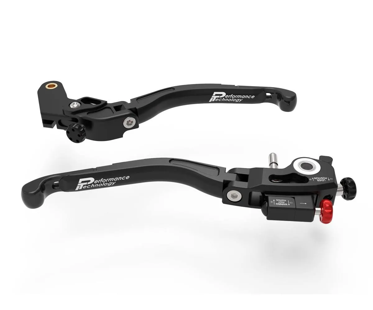 Leve Freno / Frizione Regolabili Doppia Regolazione L27 Nero Dbk Per Aprilia Rs 660 2020 > 2024-L27D-414166