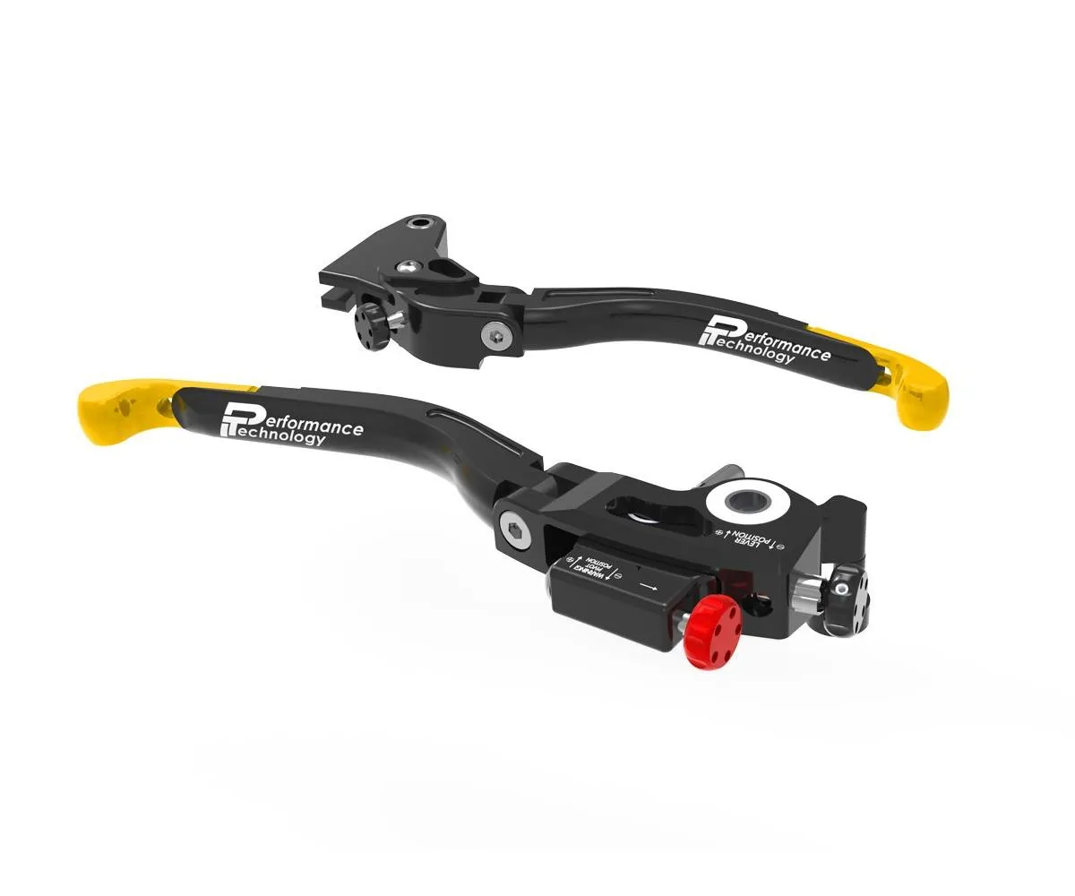 Leve Freno / Frizione Regolabili Doppia Regolazione Oro Dbk Per Triumph Daytona 765 Moto2 2019 > 2020-L35B-398089