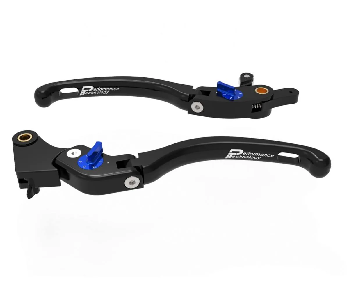 Leve Freno / Frizione Regolabili Eco Gp 1 Nero Blu Dbk Per Bmw F750 Gs 2018 > 2024-LE19C-398155