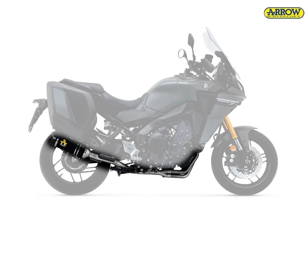 Scarico Completo Catalizzato Arrow Works Yamaha Tracer 9 Gt Nichrom Dark 2021-17935PKN--71762KZ-250066