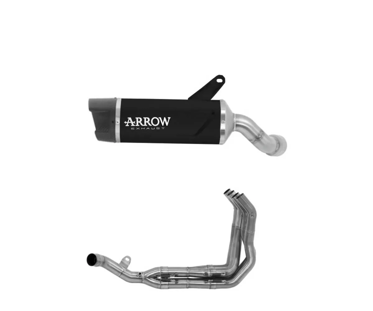 Scarico Completo Arrow Indy-race No Uso Stradale Alluminio Dark/inox Kawasaki Ninja 1100 Sx 2025-71987AKN--71800MI-424336