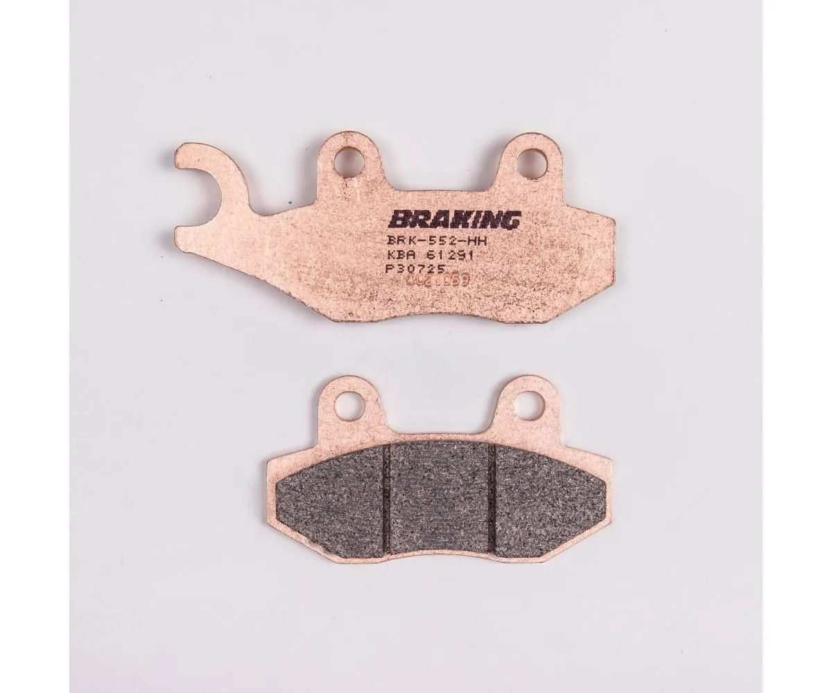 Pastiglia Freno Posteriore Destro Braking P30 Per Kawasaki Ninja 400 Abs 2018 > 2023-P30725-421468