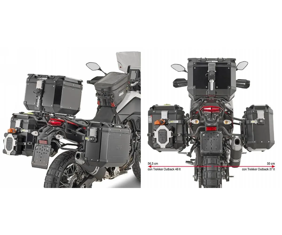 Portavaligie Laterale Givi Plo2145cam Per Yamaha Ténéré 700 2021 > 2025-PLO2145CAM-415918