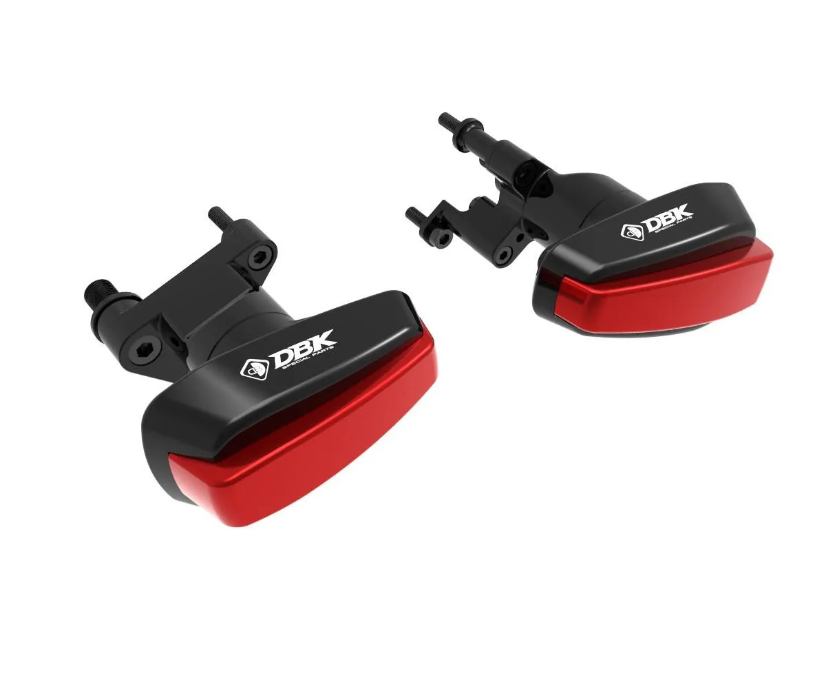 Protezioni Telaio Nero Rosso Dbk Per Ducati Diavel V4 2023 > 2024-PTDV401DA-399552