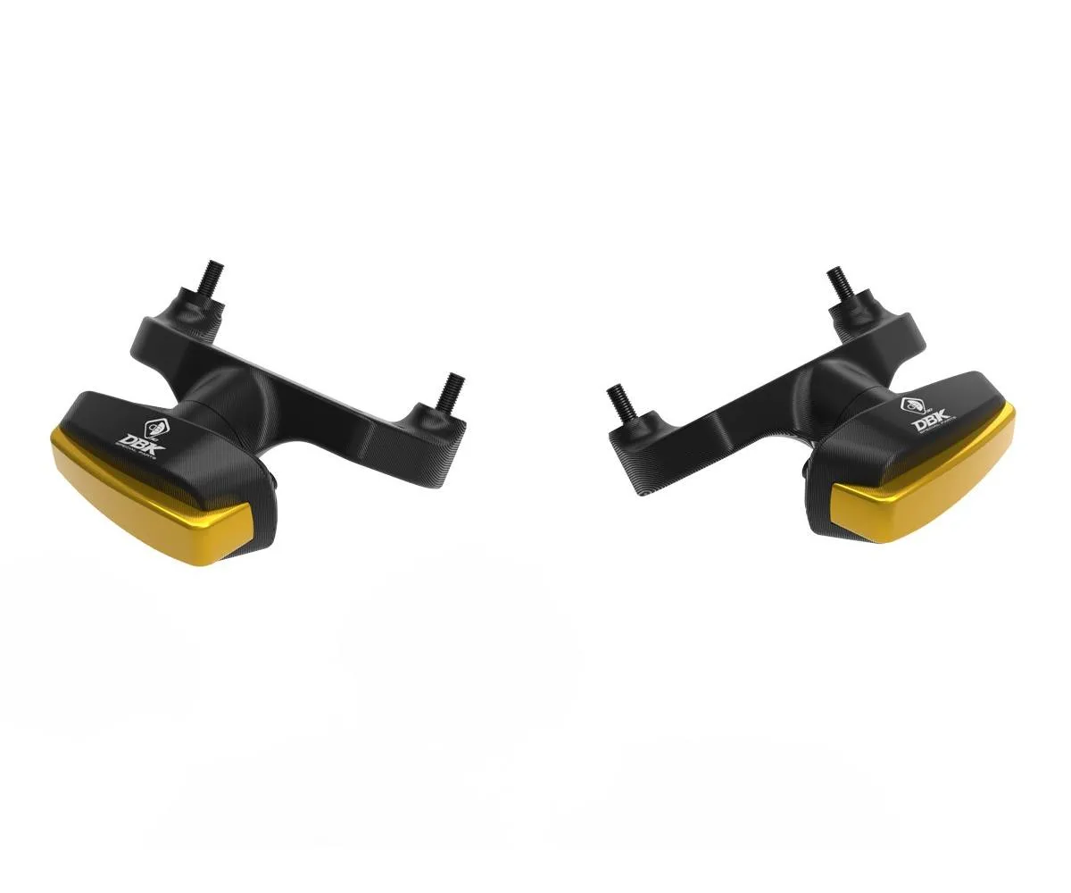 Kit Protezioni Testa E Collettori Nero Oro Dbk Per Moto Guzzi V100 Mandello 2022 > 2024-PTMG01DB-399557