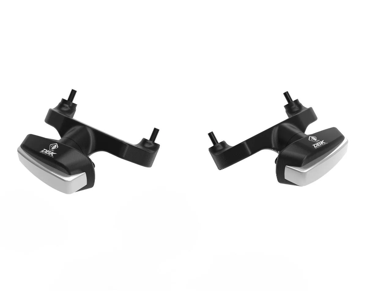 Kit Protezioni Testa E Collettori Nero Silver Dbk Per Moto Guzzi V100 Mandello 2022 > 2024-PTMG01DE-399558