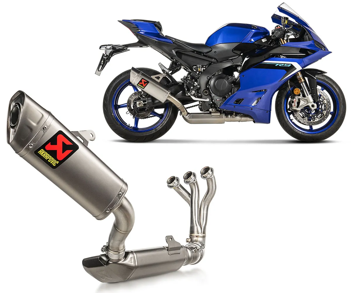 Impianto Di Scarico Completo Omologato In Titanio/inox Akrapovic Per Yamaha R9 2024-S-Y9R17-HAPT-423968