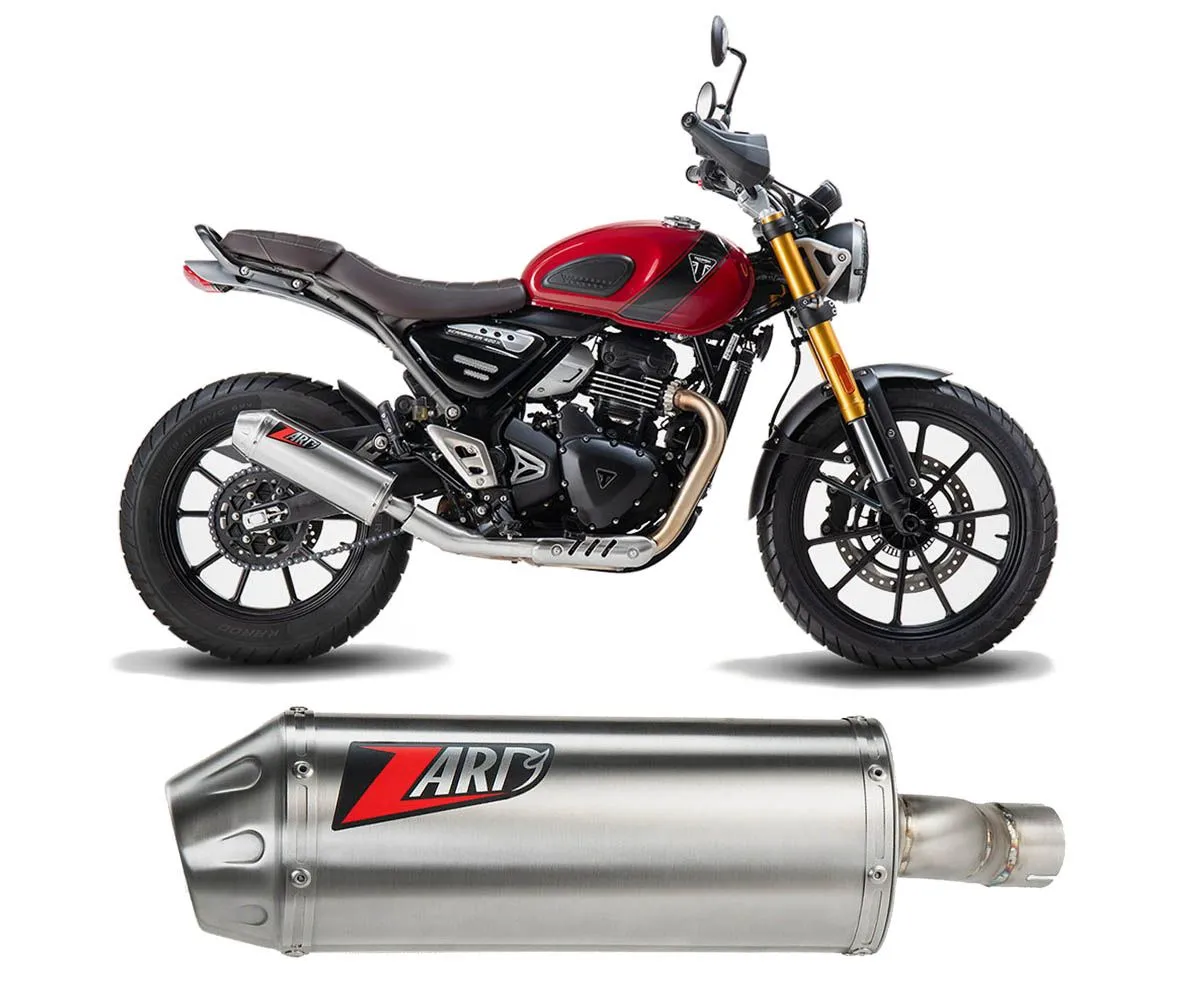Terminale Di Scarico Zard Ztp105s10ssr Inox Triumph Scrambler 400 X 2024.-ZTP105S10SSR-403417