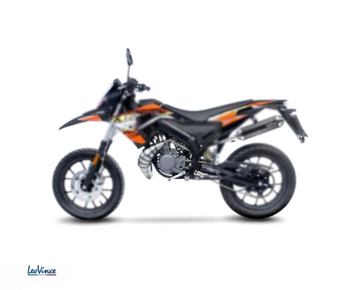 Collettori Di Scarico Acciaio Inox Leovince X-fight Derbi Senda Sm X-treme/racing/limited/x-treme R 2018 > 2020-80013-249790