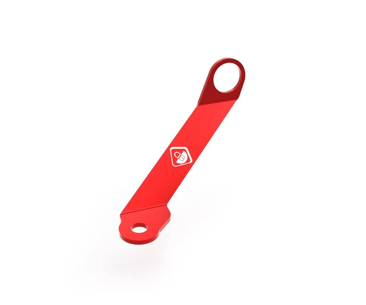 Staffa Vaschetta Liquido Frizione Rosso Dbk Per Ducati Panigale 1199 2012 > 2014-STA07A-399683