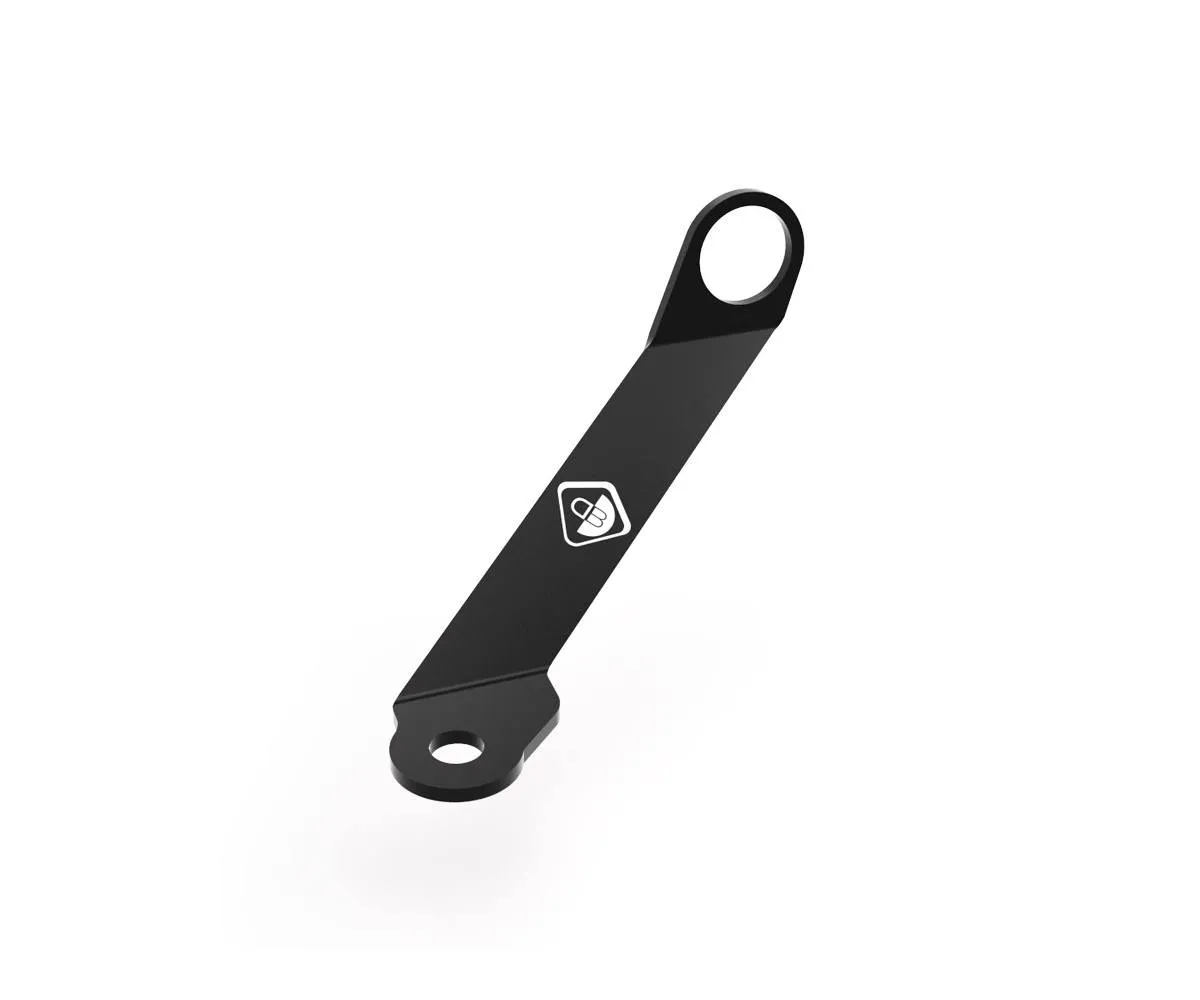 Staffa Vaschetta Liquido Frizione Nero Dbk Per Ducati Panigale 1199 2012 > 2014-STA07D-399684