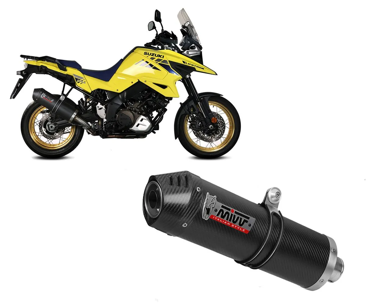 Scarico Mivv Oval Carbonio Coppa Carbonio Suzuki Dl V-strom 1050 / Xt 2023 > 2024-S.042.LEC-249801