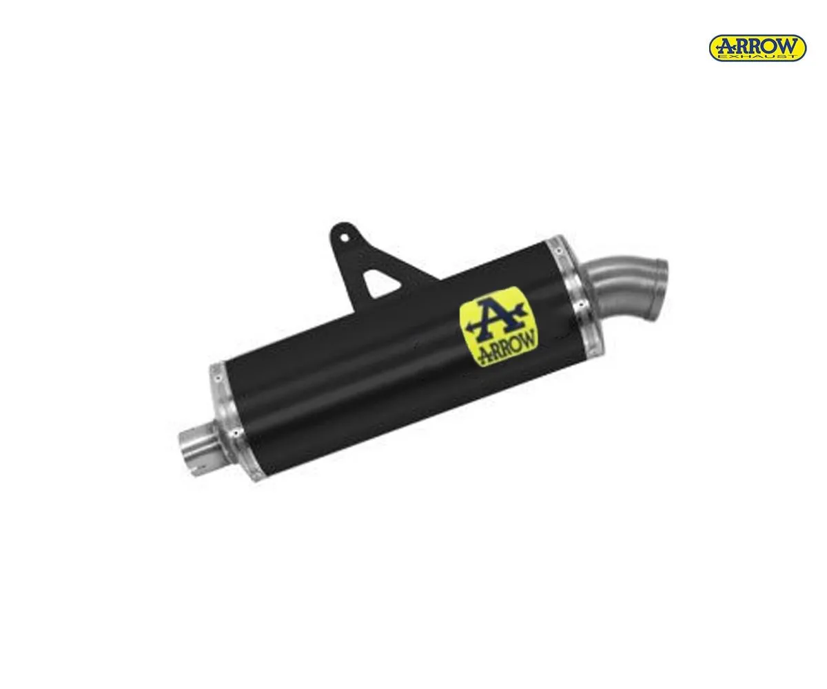 Terminale Scarico Arrow Maxi Race Honda Crf1100l Africatwin Alluminio Dark 2020 > 2024-72625AON-250013
