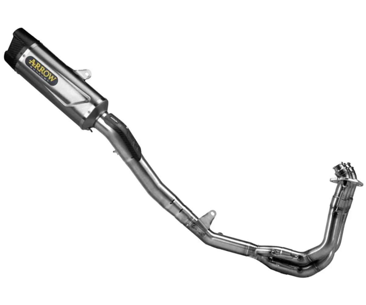 Scarico Completo Arrow Racing Competition Indy Race Evo Full Titanio Fondello Carbonio Triumph Street Triple 765 Rs 2023 > 2024-71238CKZ-403441