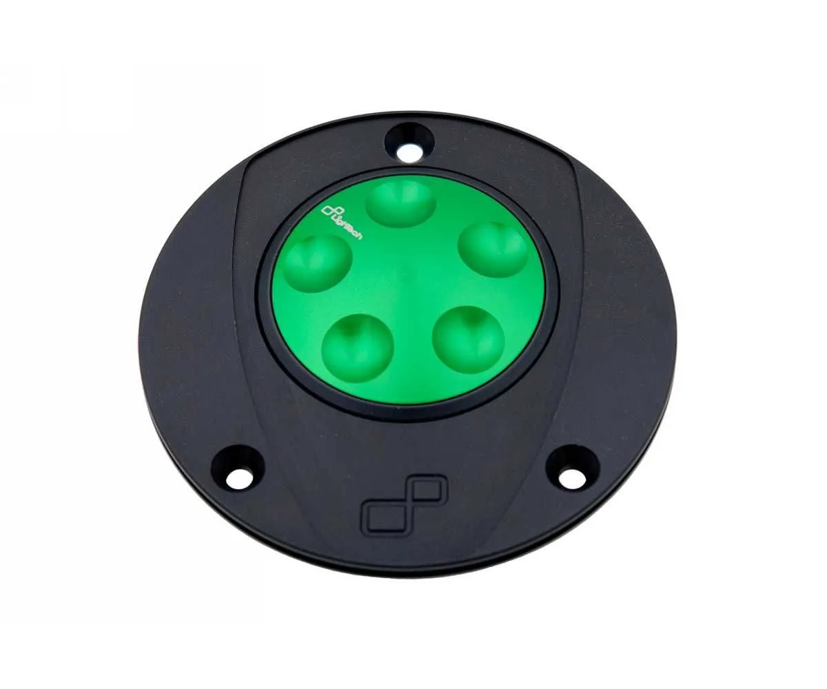 Lightech Tappo Serbatoio A Sgancio Rapido Verde Per Kawasaki Ninja 400 2018 > 2023-TRN223VER-401786