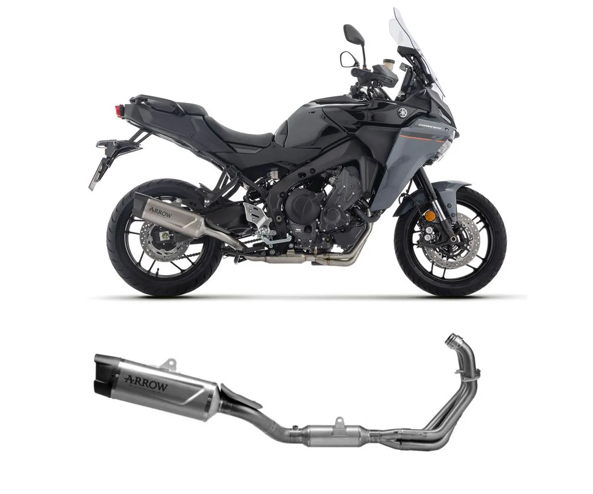Scarico Completo Arrow Indy-race Evo No Uso Stradale Titanio/inox Yamaha Tracer 9 2025-71089PK-424325