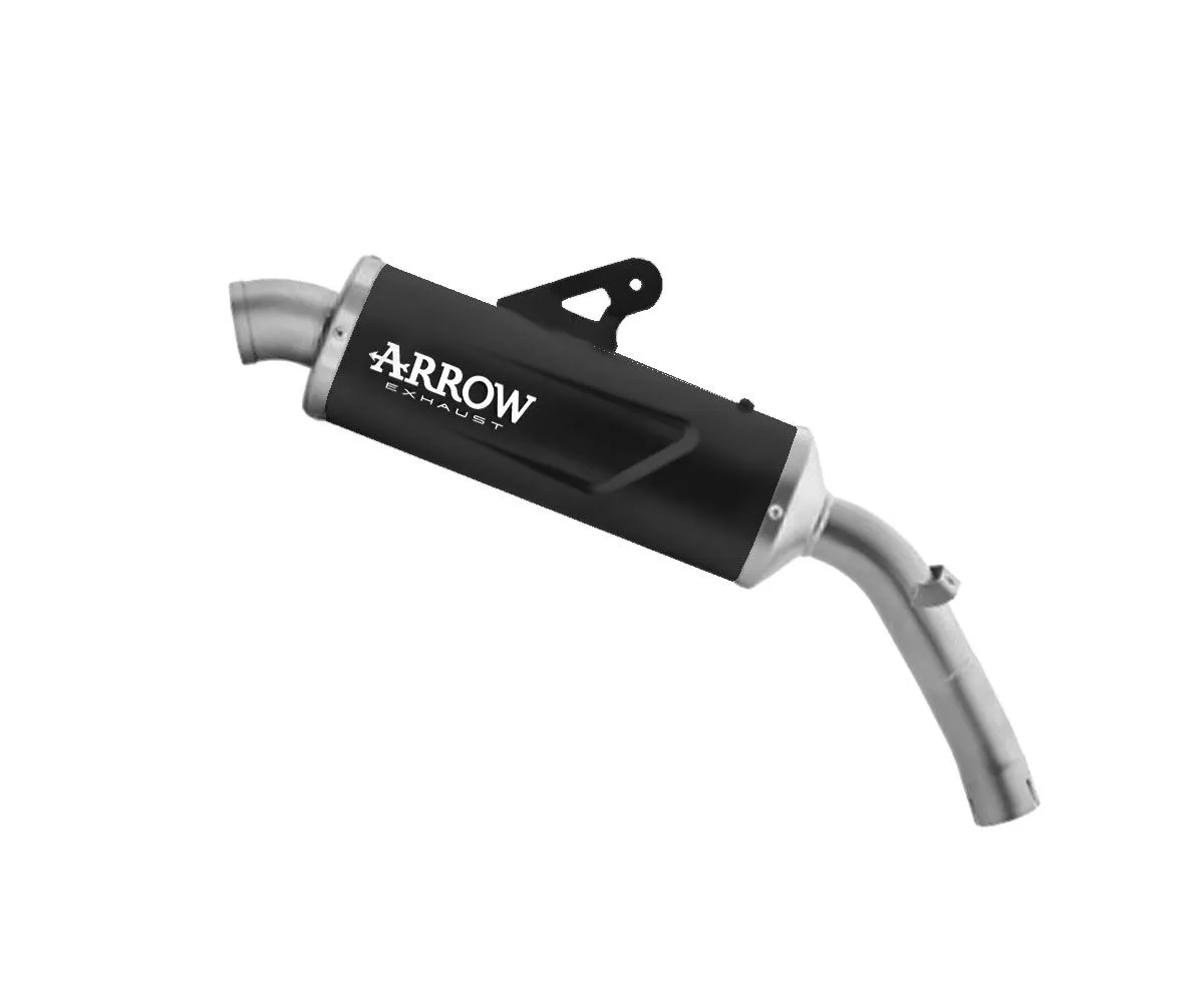 Terminale Arrow Indy Race Evo Alluminio Dark Fondello Inox Per Voge Valico 900 Dsx 2024.-72654AON-415160