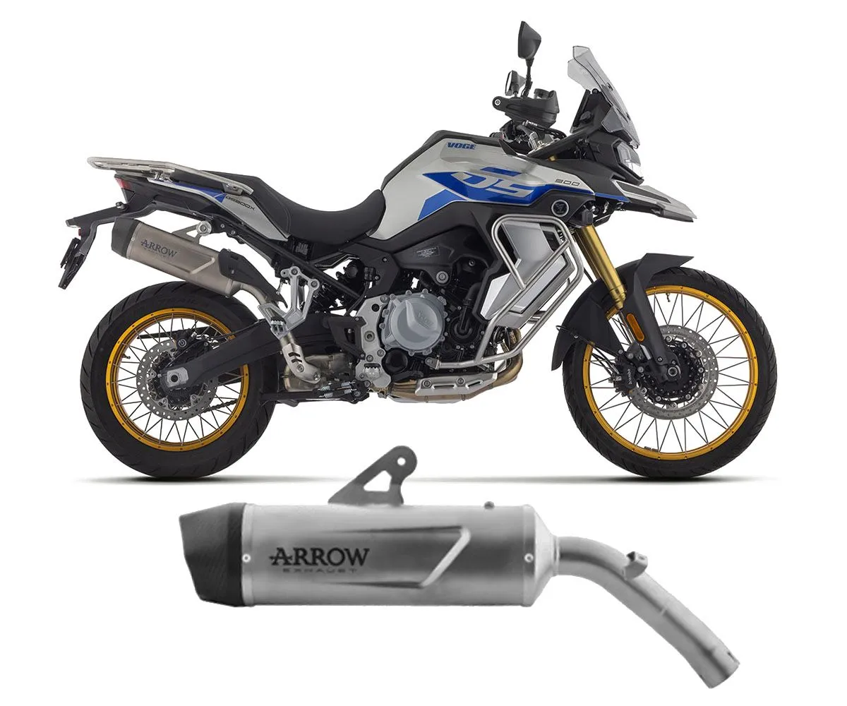 Terminale Arrow Indy Race Evo Titanio+fondello Carby Per Voge Valico 900 Dsx 2024-72654PK-415157