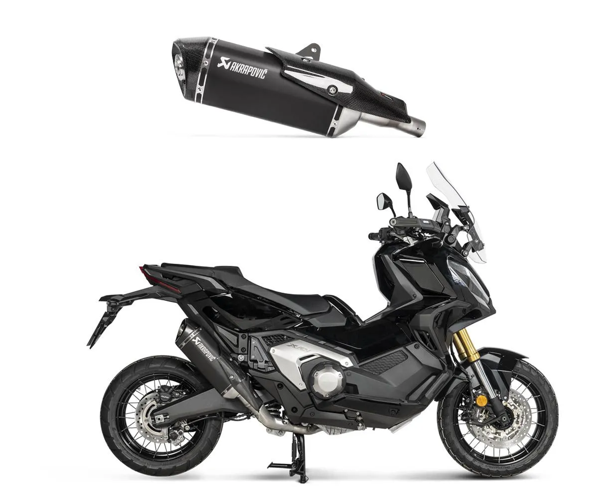 Terminali Scarichi Akrapovic Slip-on Line Titanio Honda X-adv 750 2021 > 2024-S-H7SO4-HRTBL/1-423950