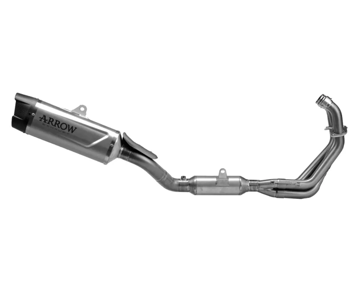 Impianto Scarico Completo Omologato Arrow Indy Race Evo Titanio Fondello In Carbonio Yamaha Mt-09 / Sp 2024 .-71970PK-403633