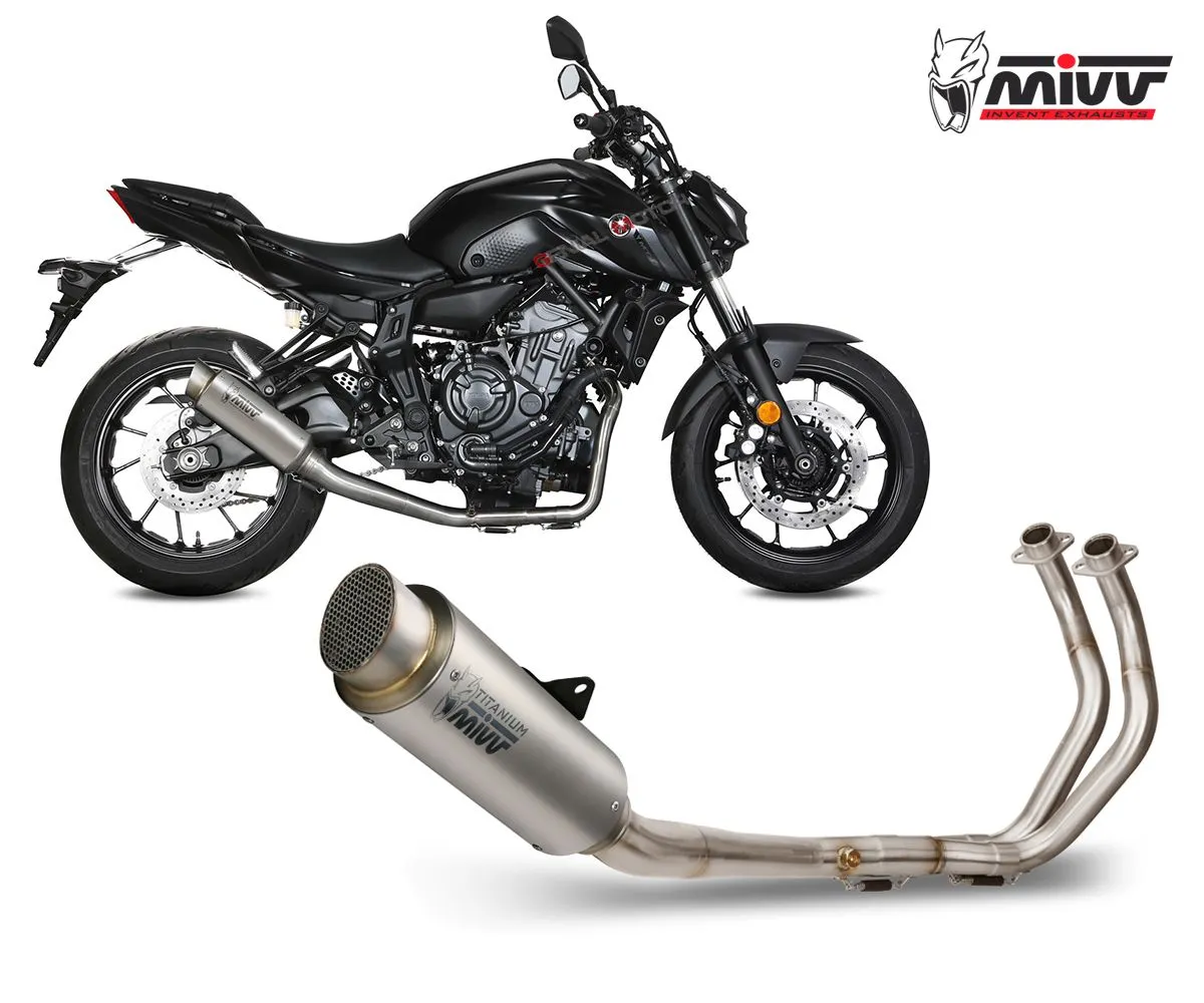 Scarico Completo Mivv Gp Pro Titanio Alto Per Yamaha Mt 07 2021 > 2024-Y.065.L6P-249502