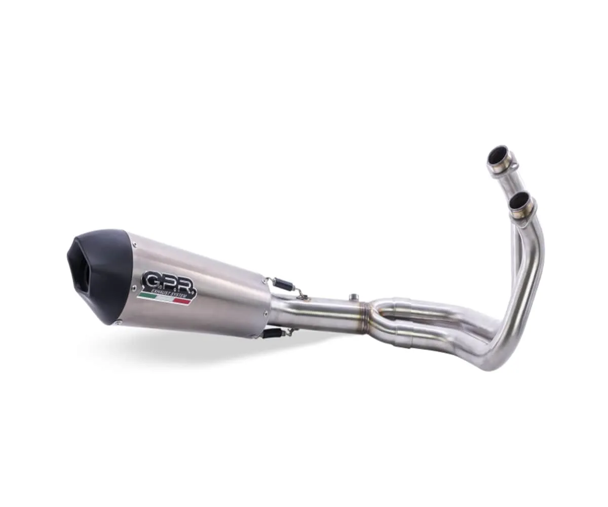 Scarico Completo Omologato Gpr Gp Evo4 Titanium Per Yamaha Tracer 7 2021 > 2024-E5.Y.227.2.CAT.GPAN.TO-415637