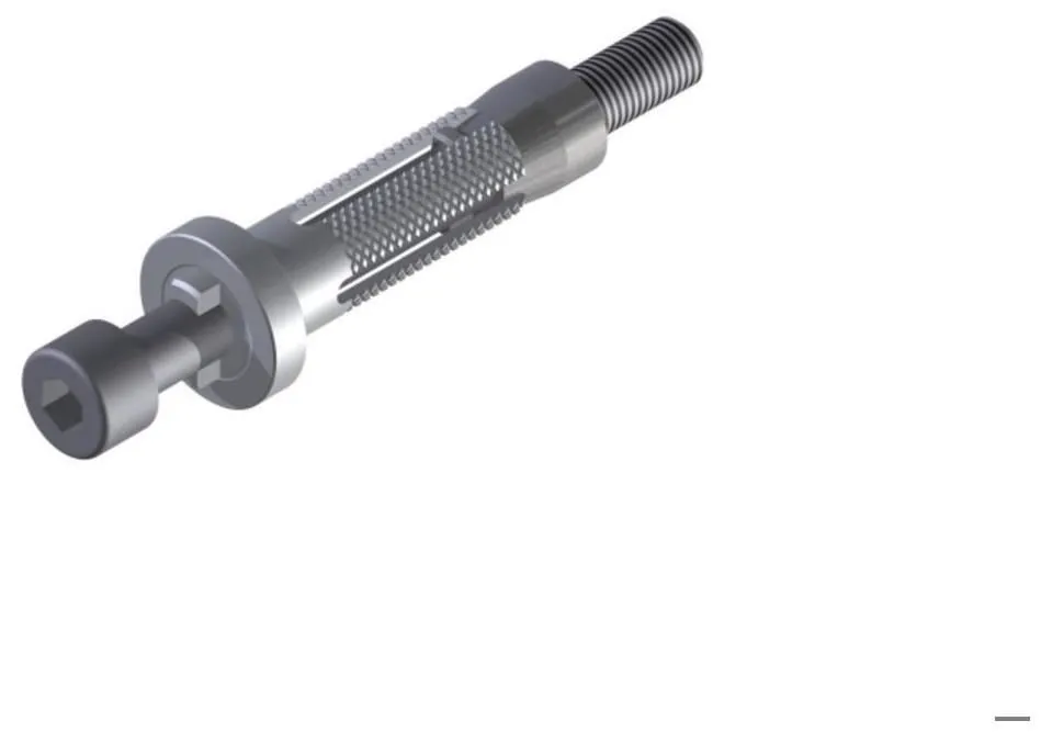 Adattatore con anti rotazione per installare protezione leva freno e frizione CNC Racing per Ducati Monster S2R 1000 05-07