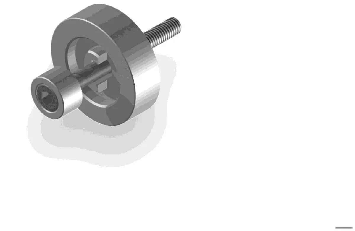 Adattatore con anti rotazione per installare protezione leva freno e frizione. CNC Racing per Triumph Speed Triple 1050 05-15