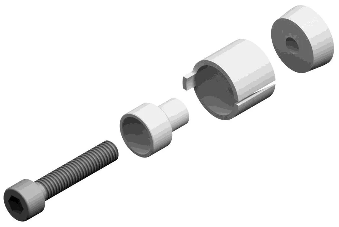 Adattatore per installare protezione leva freno e frizione CNC Racing per Ducati Panigale V4 2025