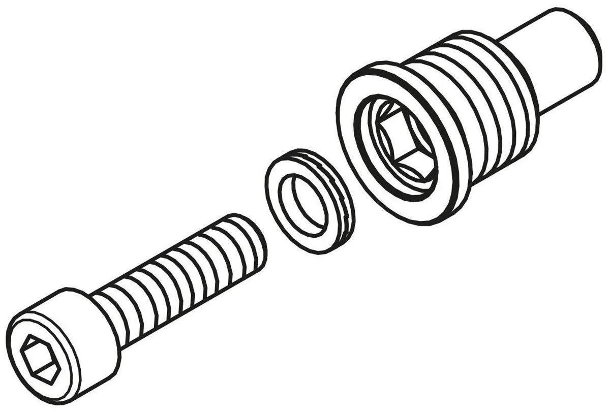 Adattatore per installare protezione leva freno e frizione specchi Bar end CNC Racing per Ducati Panigale V2 2025